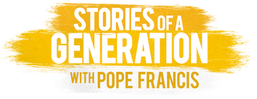 Stories of a Generation - with Pope Francis logo