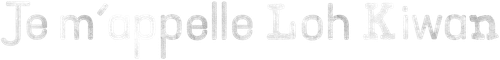 Je m'appelle Loh Kiwan logo