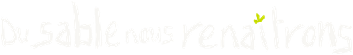 Du sable nous renaîtrons logo