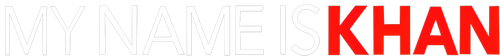 My Name Is Khan logo