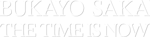 Bukayo Saka: The Time Is Now logo