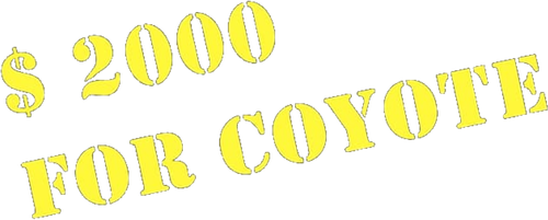Dos mil dólares por Coyote logo