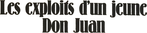 Les Exploits d'un jeune Don Juan logo