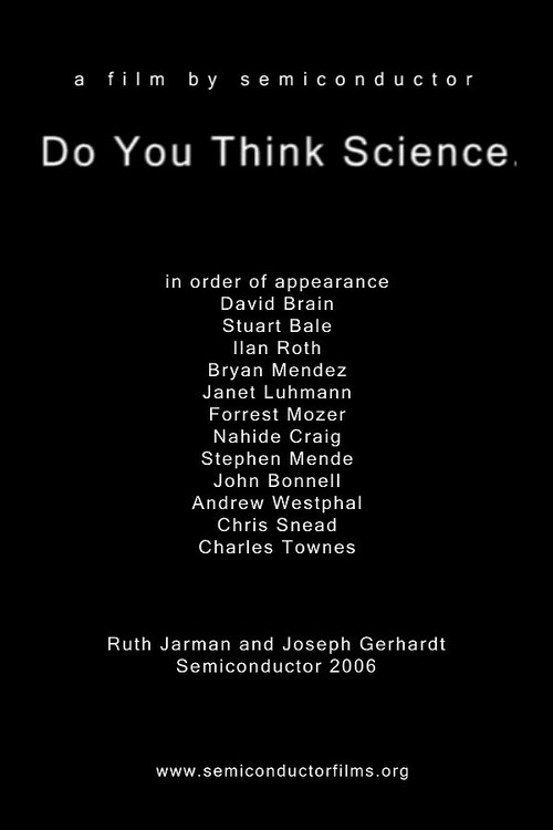 Do You Think Science