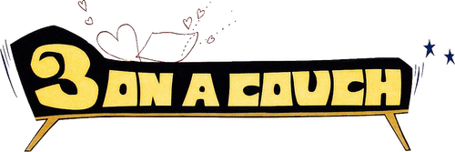 Trois sur un sofa logo