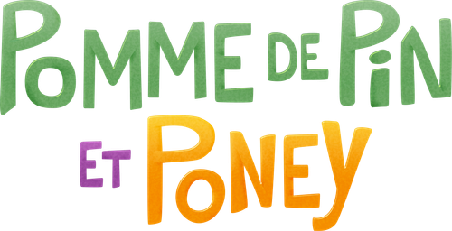 Pomme de pin et Poney logo