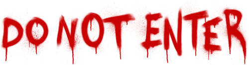 Do Not Enter logo