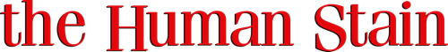 The Human Stain logo