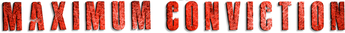 Maximum Conviction logo