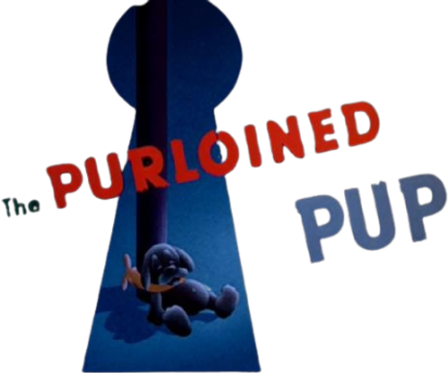 The Purloined Pup logo