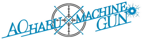 Aoharu x Machinegun logo