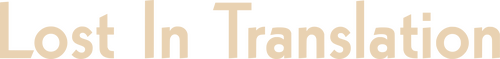 Lost in Translation logo