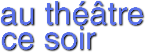 Au théâtre ce soir logo