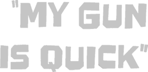 My Gun Is Quick logo