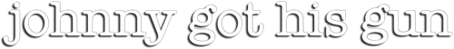 Johnny Got His Gun logo