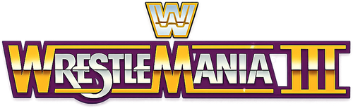 WWE WrestleMania III logo