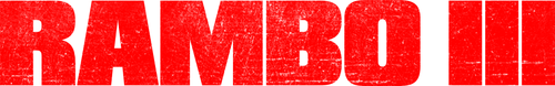 Rambo III logo