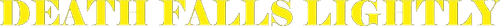 La morte scende leggera logo