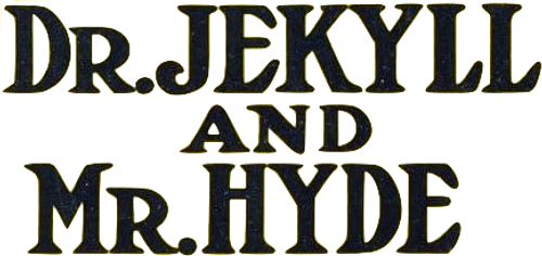 Dr. Jekyll and Mr. Hyde logo