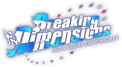 Hololive English 2nd Concert - Breaking Dimensions Day 1 logo