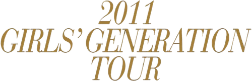 Girls' Generation - 2011 Girls' Generation Tour logo