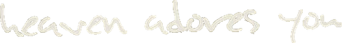 Heaven Adores You logo