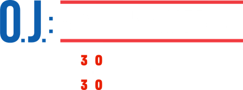 O.J.: Made in America logo