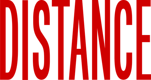 Distance logo