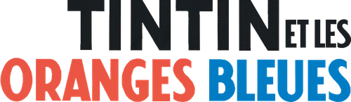 Tintin et les oranges bleues logo
