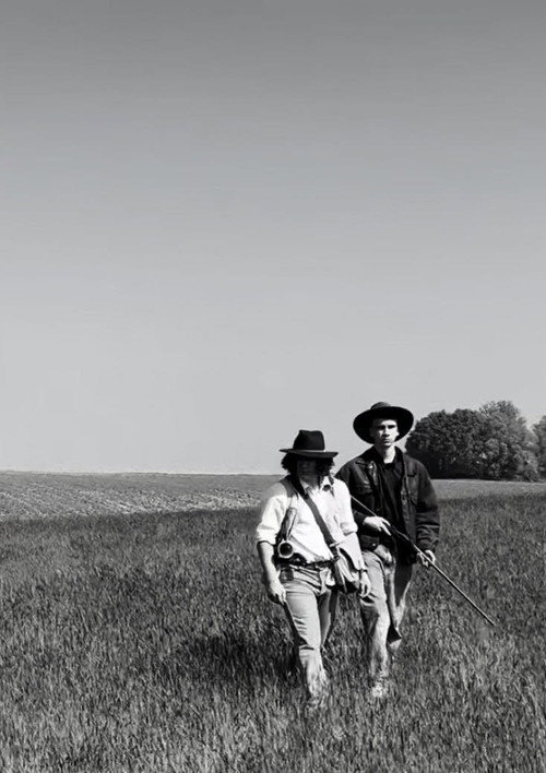 Les deux trappeurs