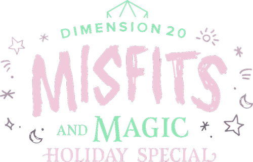 Dimension 20: Misfits and Magic Holiday Special logo