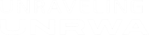 UNraveling UNRWA logo