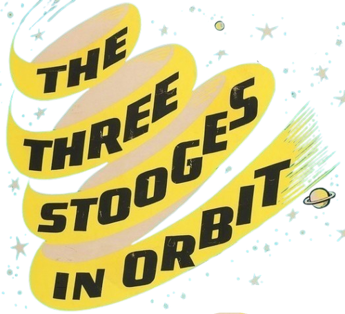 The Three Stooges in Orbit logo