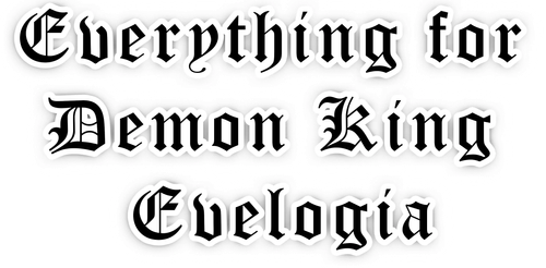 Everything for Demon King Evelogia logo
