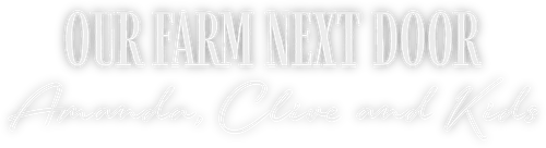 Our Farm Next Door: Amanda, Clive and Kids logo