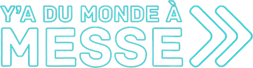 Y'a du monde à messe logo