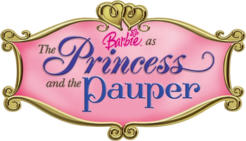 Barbie as The Princess & the Pauper logo