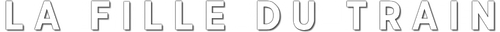 La Fille du train logo