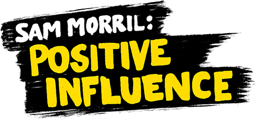 Sam Morril: Positive Influence logo