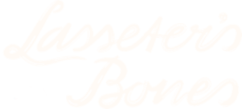 Lasseter's Bones logo