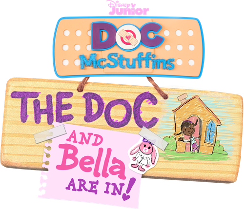 Doc McStuffins: The Doc and Bella Are In! logo