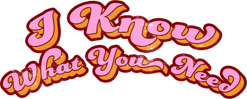 I Know What You Need logo
