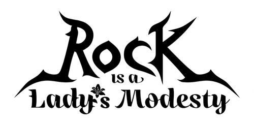 Rock Is a Lady's Modesty logo