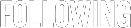 Following logo