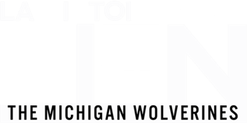 La Victoire sinon rien : The Michigan Wolverines logo