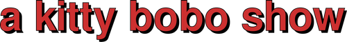 A Kitty Bobo Show logo