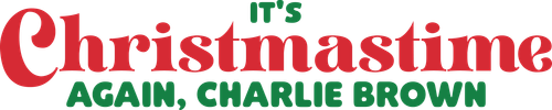 It's Christmastime Again, Charlie Brown logo