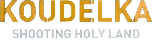 Koudelka Shooting Holy Land logo