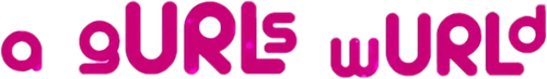 A gURLs wURLd logo