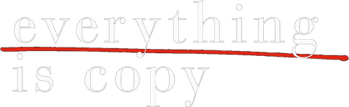 Everything Is Copy logo